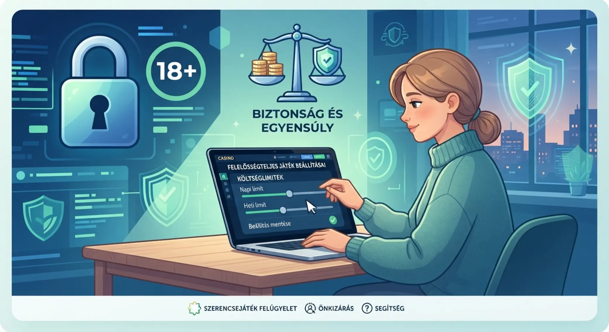 Biztonság és felelős játék Magyarországon Biztonság és felelős játék online kaszinóban